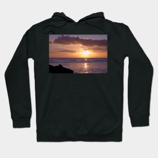 Sunset in Oahu Hoodie